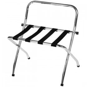Chrome Plated Luggage Stand